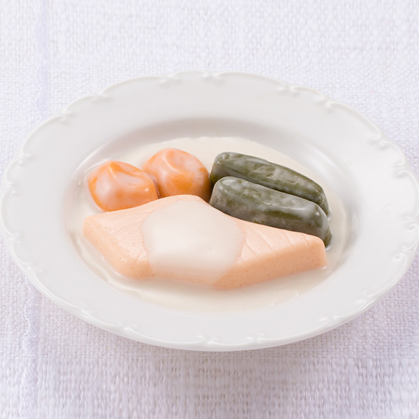 幸福微笑_ 三文魚奶油慕斯