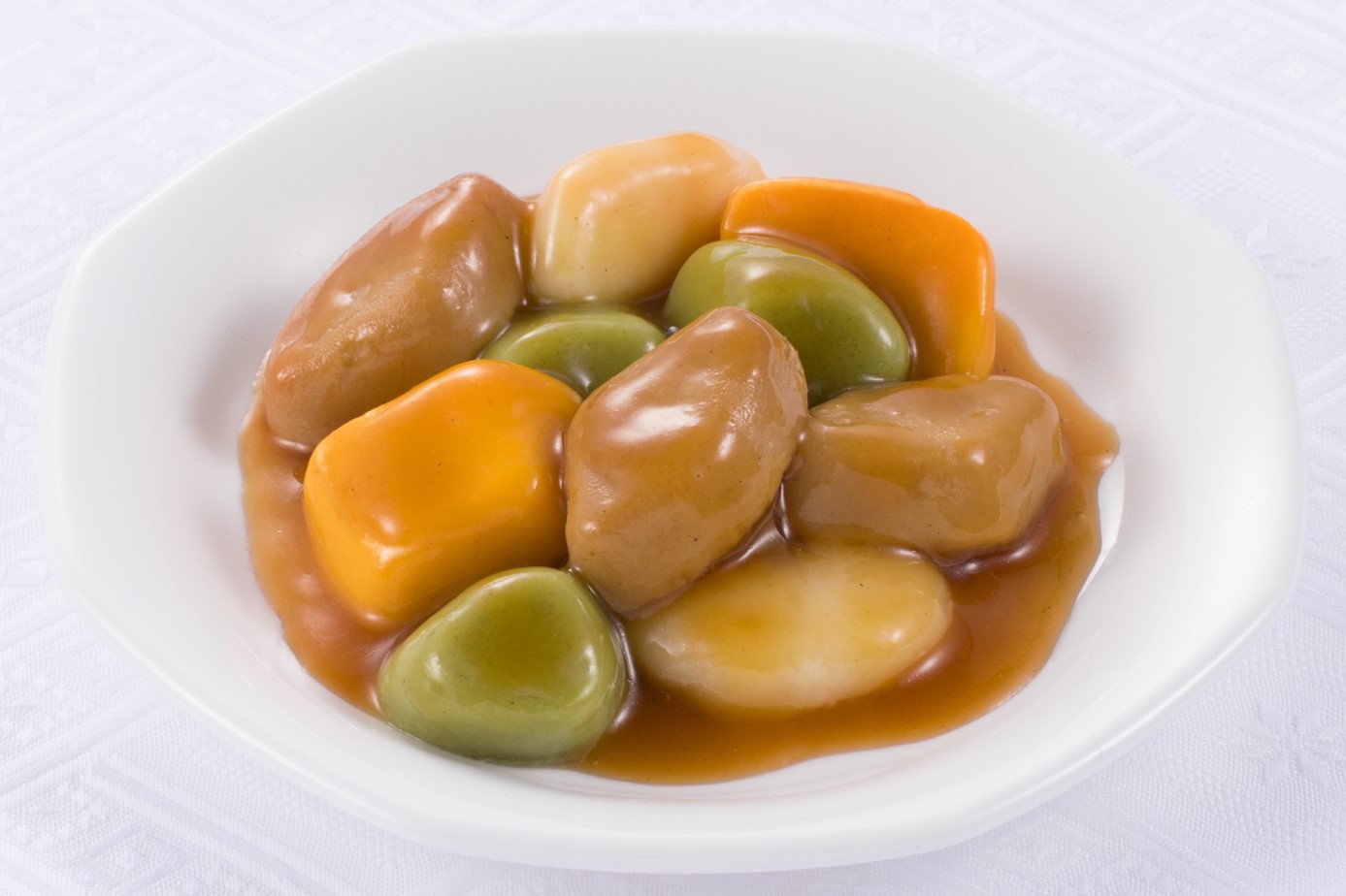 幸福微笑_蔬菜炒肉慕斯