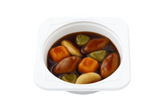 幸福微笑_豬肉炒蔬菜慕斯