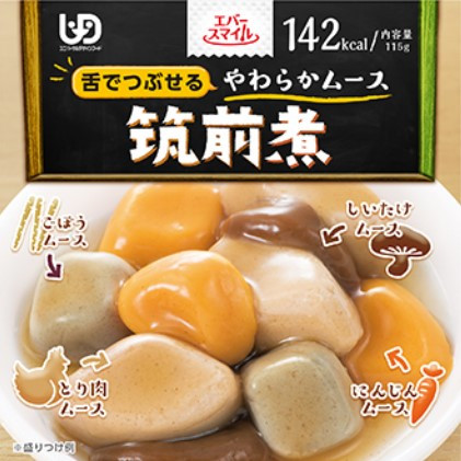 幸福微笑_ 日式煮雞肉蔬菜慕斯