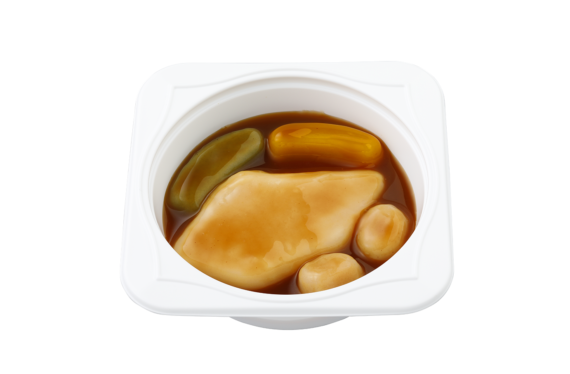 幸福微笑_黑醋白身魚慕斯